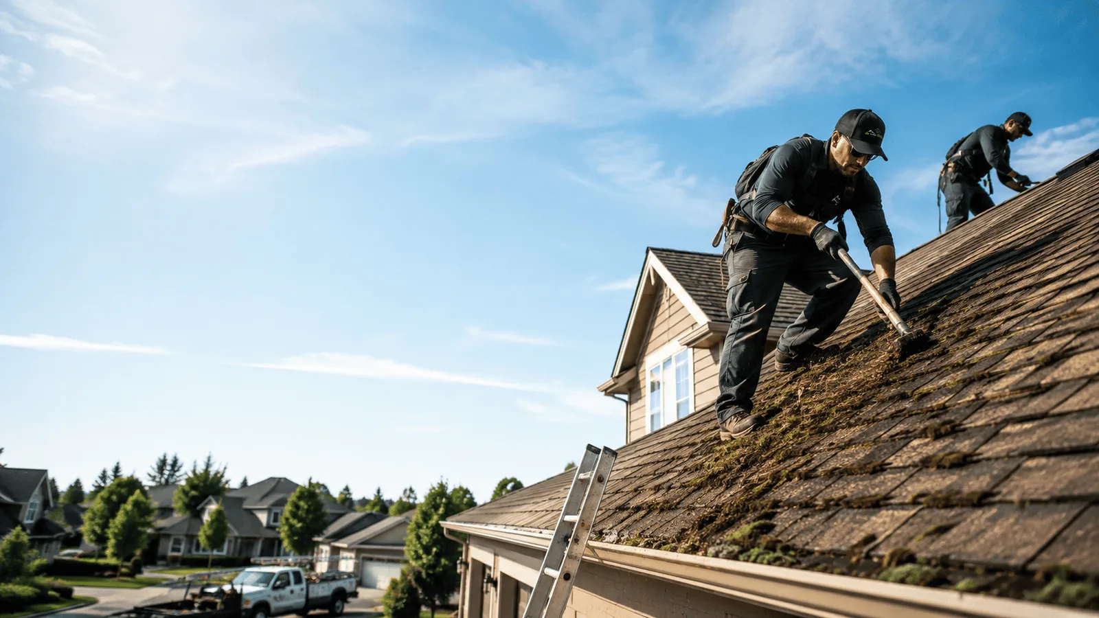 Roof Moss Removal in Victor, CA near me